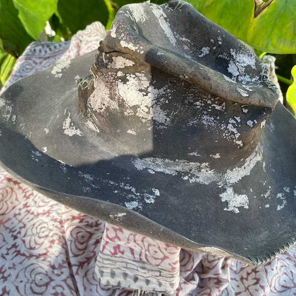 Ooak artist made deconstructed western hat - Picture 7 of 11
